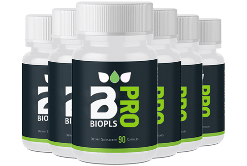 BioPls Slim Pro bottles six